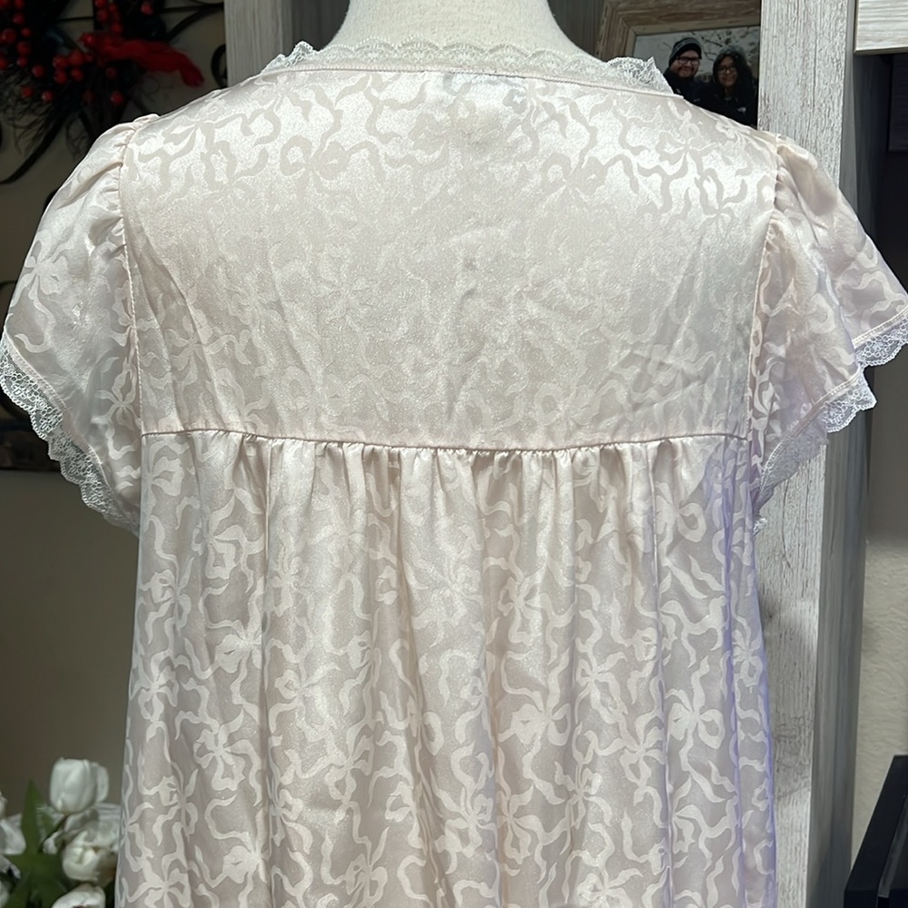 Christian Dior, vintage nightgown, lace detail women’s size medium - Picture 7 of 14